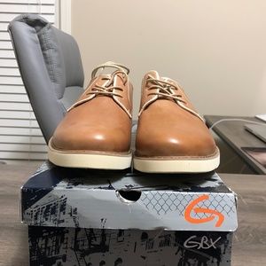 GBX Buck, 10, Golden Tan, Leather, New Never Worn